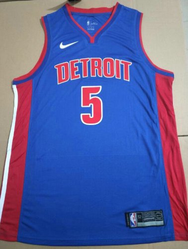 Maillot de Basket #5 Kennard Detroit Pistons Bleu